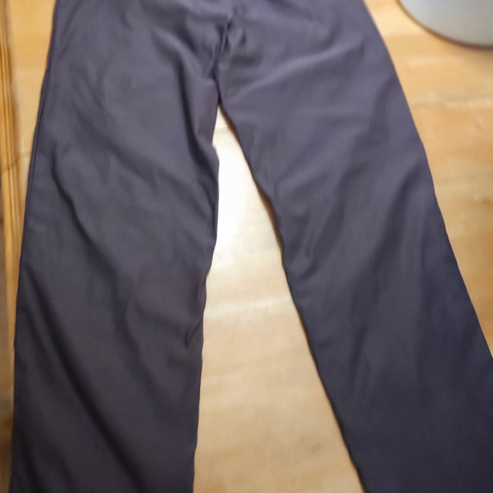 New Directions Women's Charcoal Straight Leg Pants